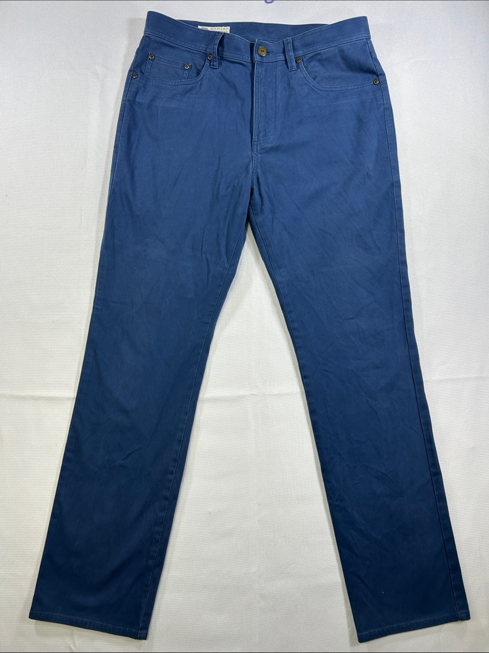 Onward Reserve Blue Stretch Pants Men’s 33x32 Straight Casual